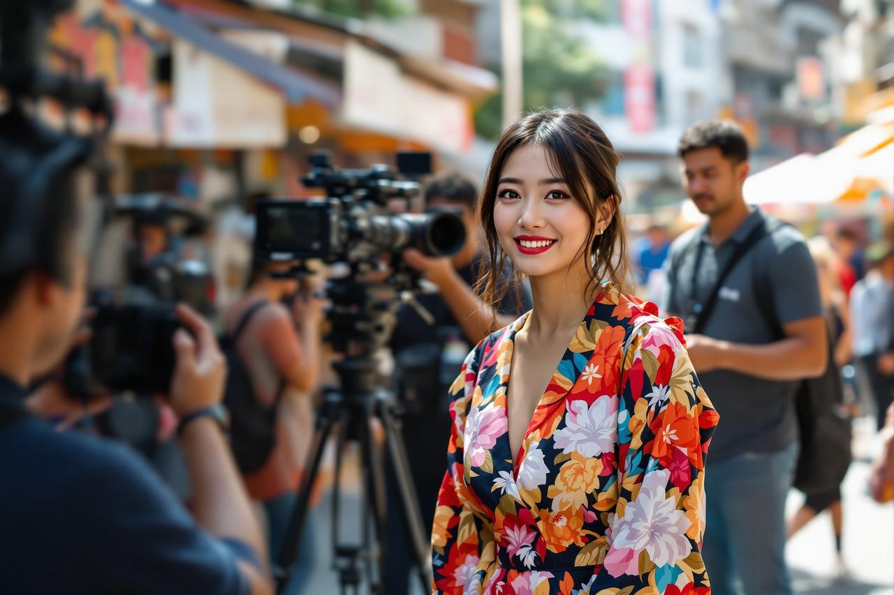某小花新剧路透曝光，造型被网友吐槽像"菜市场大妈"